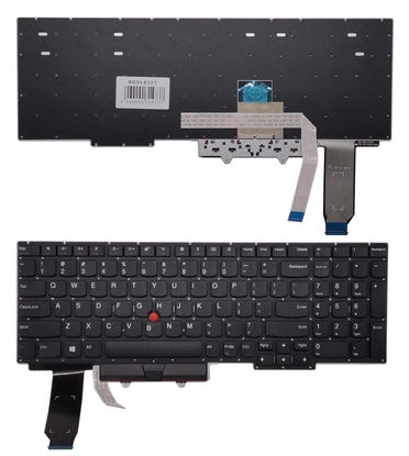 Picture of Keyboard LENOVO Thinkpad E15 Gen 2, with trackpoint, US