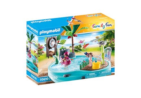 Изображение Playmobil Basen z Armatką Wodną (70610)