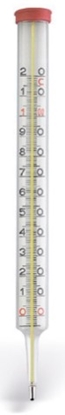 Attēls no 0-120oC  WATTS Termometrs spirta  200mm (IELIKTNIS) 