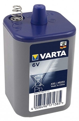 Изображение 4R25/6V baterija Varta Zinc-carbon 430 GP908X bez iepakojuma 1 gb.