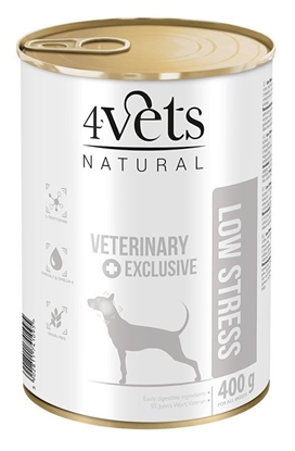 Изображение 4VETS Natural Low Stress Dog - wet dog food - 400 g