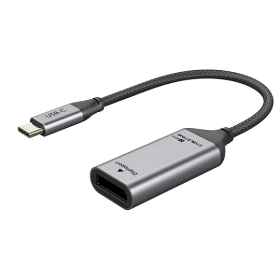 Picture of Adapter USB-C (M) to DisplayPort (F), 4K/60Hz, with gold-plated connectors