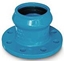 Picture of Adapteris PVC caurulei, ar uzmavu Dn100, D110mm