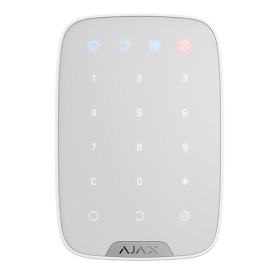 Изображение AJAX KeyPad Plus Wireless Touch Keyboard (white)