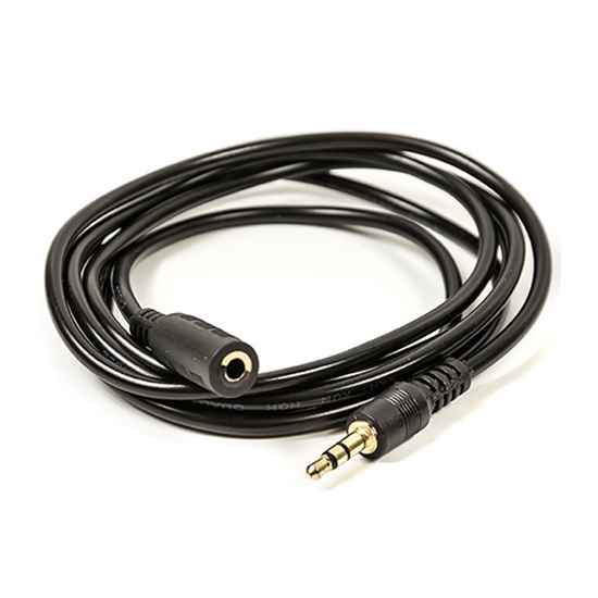 Picture of Audio aux extension cable 3.5mm, 1.5m