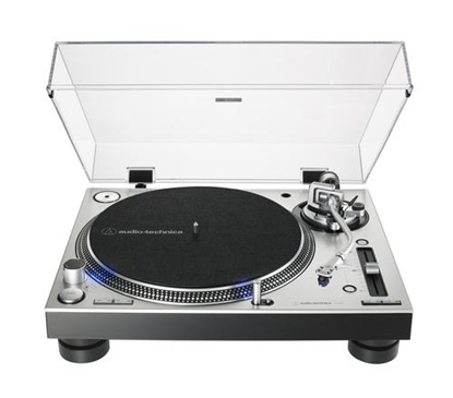 Attēls no Audio-Technica AT-LP140XP Direct drive DJ turntable Silver