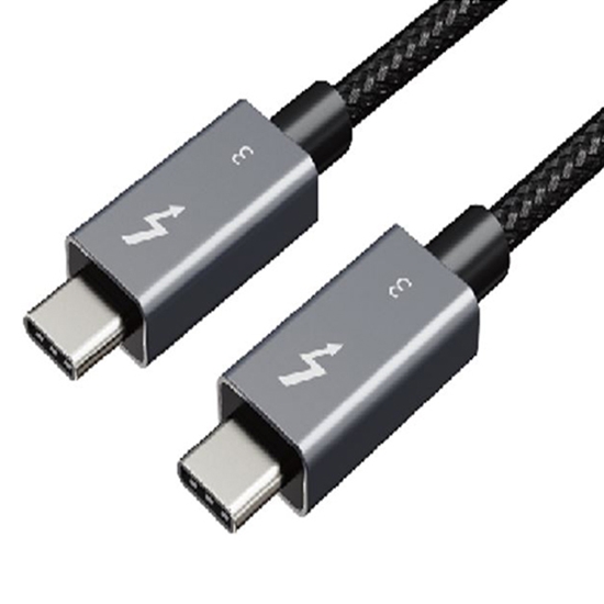 Picture of Cable Thunderbolt 3, Type C - Type C, 40Gbps, 100W, 20V/ 5A, 5K/ 60HZ, 2m