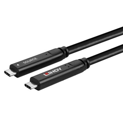 Изображение Lindy 43333 USB cable 10 m USB 3.2 Gen 1 (3.1 Gen 1) USB C Black