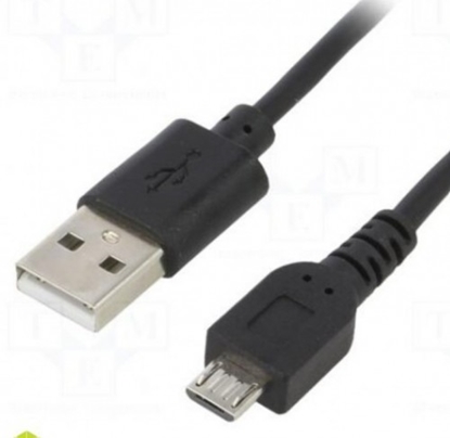 Attēls no Kabelis | USB 2.0 | USB A spraudnis, USB B mikro spraudnis | niķelēts | 0,6 m