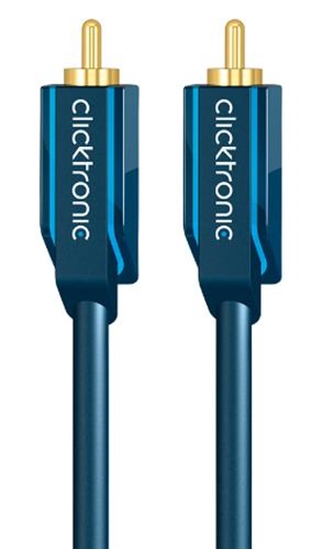 Picture of ClickTronic 3m audio cable RCA Blue