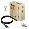 Picture of CLUB3D USB4 Gen3x2 Type-C Bi-Directional Cable 8K60Hz, Data 40Gbps, PD 240W(48V/5A) EPR M/M 1m / 3.28ft