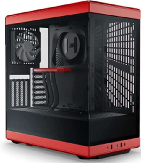 Picture of Datora korpuss Hyte Y40 ATX Red