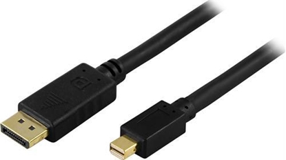 Attēls no Deltaco DP-1121 DisplayPort cable 2 m Mini DisplayPort Black