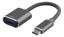 Attēls no Adapteris DELTACO USB-C, UAB-A, 11cm, pilkas / USBC-1277