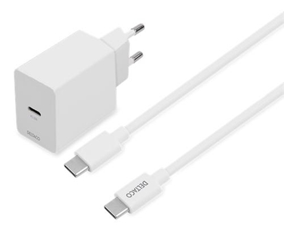 Picture of Deltaco Charger ELTACO 20 W, USB-C - USB-C, 1m ca