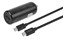 Изображение Auto įkroviklis DELTACO 12/24 V, 20W  su USB-C - USB-C, 1m kabeliu, juodas / USBC-CAR125