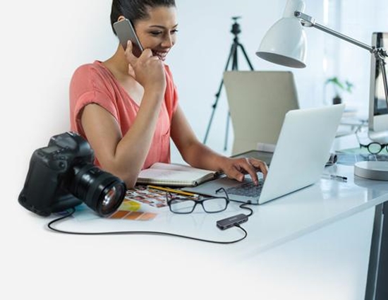 Picture of D-Link 5-in-1 USB-C Hub with Card Reader DUB-2325