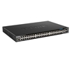 Picture of D-Link DGS-1520-52MP network switch Managed L3 Gigabit Ethernet (10/100/1000) Power over Ethernet (PoE) 1U Black