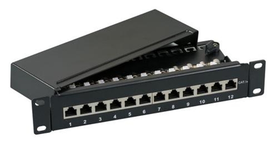 Picture of EFB Elektronik 37736SW.12 patch panel 1U