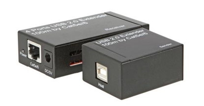 Изображение EFB Elektronik EB2104 network extender Network transmitter & receiver Black