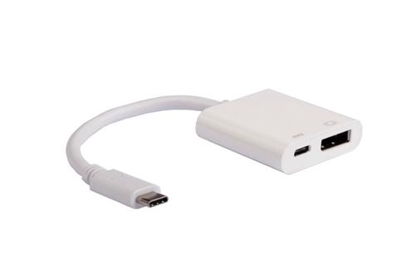 Изображение EFB Elektronik EBUSBC-DP-4K60PD video cable adapter USB Type-C DisplayPort White