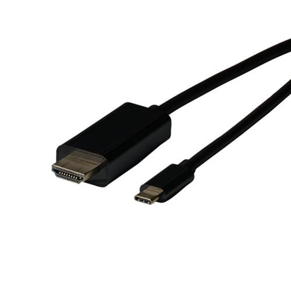 Изображение EFB Elektronik EBUSBC-HDMI-4K30K.2 video cable adapter 2 m USB Type-C Black