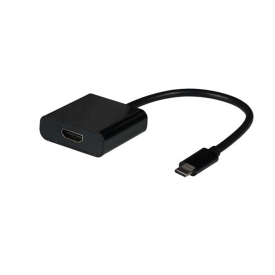 Picture of EFB Elektronik EBUSBC-HDMI-4K60 video cable adapter 0.15 m USB Type-C Black