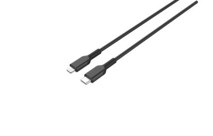 Picture of EFB Elektronik EBUSBC-LM.1 USB cable 1 m USB 2.0 USB C Lightning Black