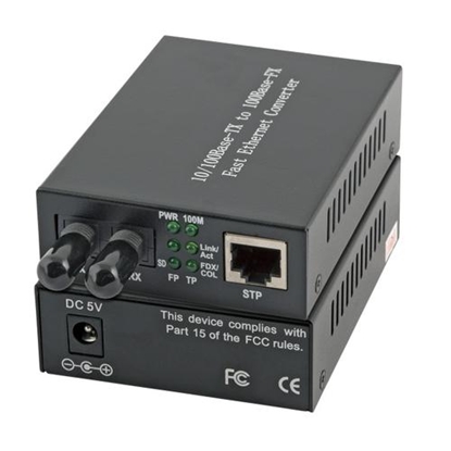 Attēls no EFB Elektronik EL022V2 network media converter 100 Mbit/s 1310 nm Multi-mode Black