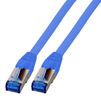 Изображение EFB Elektronik K5525FBL.10 networking cable Blue 10 m Cat6a S/FTP (S-STP)