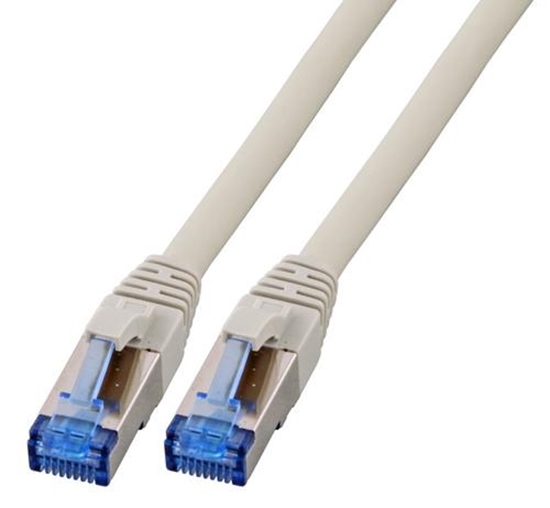 Изображение EFB Elektronik K5525FGR.10 networking cable Grey 10 m Cat6a S/FTP (S-STP)