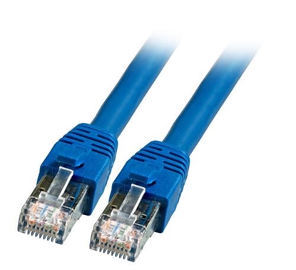 Изображение EFB Elektronik K5528BL.10 networking cable Blue 10 m Cat8.1 S/FTP (S-STP)