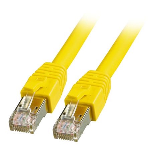 Изображение EFB Elektronik K5528GE.10 networking cable Yellow 10 m Cat8.1 S/FTP (S-STP)