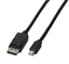 Изображение EFB Elektronik K5565SW.2 DisplayPort cable 2 m Mini DisplayPort Black