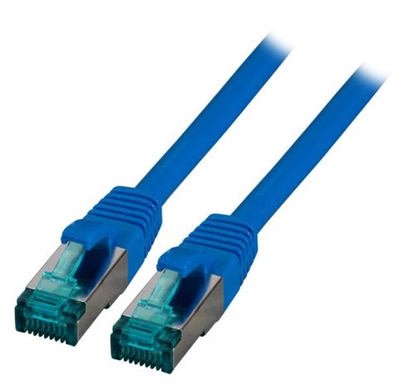 Изображение EFB Elektronik MK6001.10BL networking cable Blue 10 m Cat6a S/FTP (S-STP)