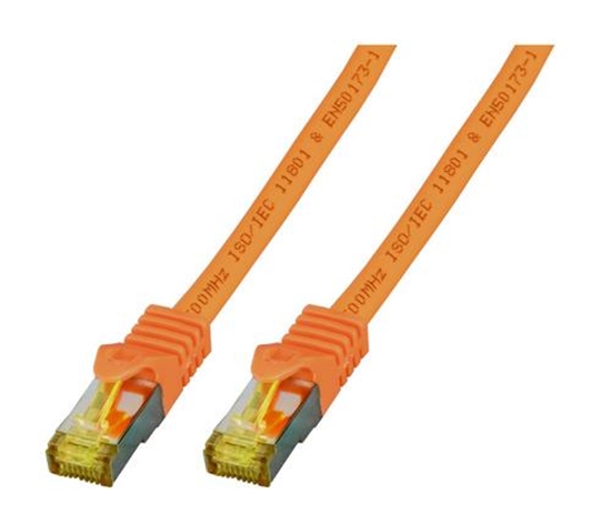 Изображение EFB Elektronik MK7001.10O networking cable Orange 10 m Cat6a S/FTP (S-STP)