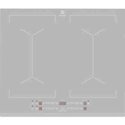 Изображение Electrolux EIV64440BS Silver Built-in 60 cm Zone induction hob 4 zone(s)