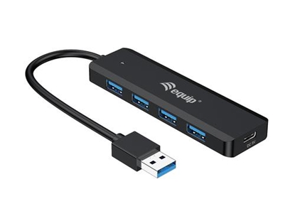 Picture of Equip 4-Port USB 3.2 Gen 1 Hub with USB-C Adapter