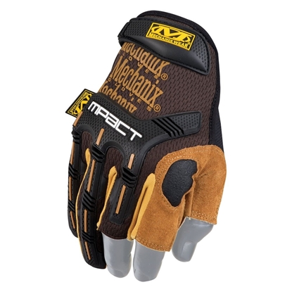 Attēls no Mechanix Wear Mechanix Wear Rękawice Leather M-Pact Framer Czarne-Coyote L