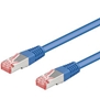 Picture of Goobay RJ-45/RJ-45, kat.6, S/FTP, niebieski, 1m (68267)