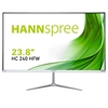 Изображение Hannspree HC240HFW computer monitor 60.5 cm (23.8") 1920 x 1080 pixels Full HD LED Silver, White