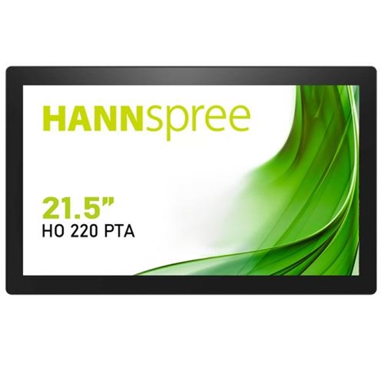 Picture of Hannspree Open Frame HO 220 PTA Interactive flat panel 54.6 cm (21.5") LED 400 cd/m² Full HD Black Touchscreen