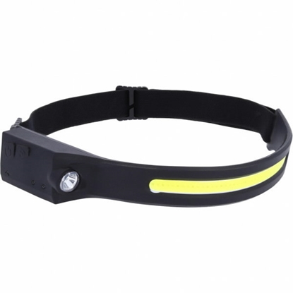 Picture of Headlamp with motion sensor, 270° light, rechargable, USB-C, KS Tools