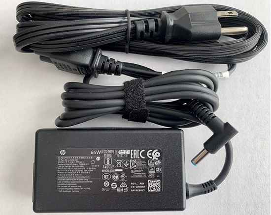 Picture of HP L25298-002 power adapter/inverter Indoor 65 W Black