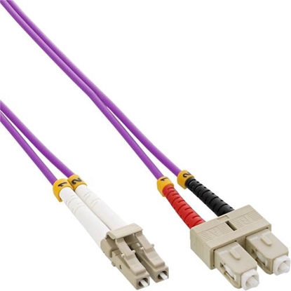 Picture of InLine Patchcord światłowodowy LC/SC, 50/125µm, OM4 2m (88642P)