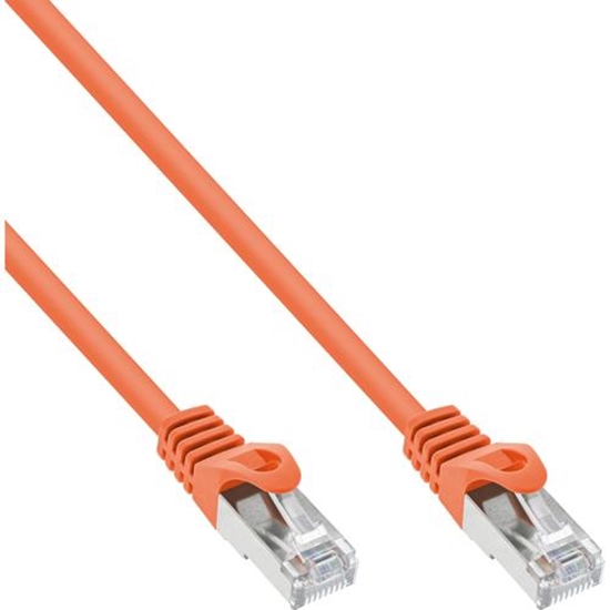 Picture of InLine Patchcord, Cat.5e, SF/UTP, 5m, pomarańczowy (72505O)