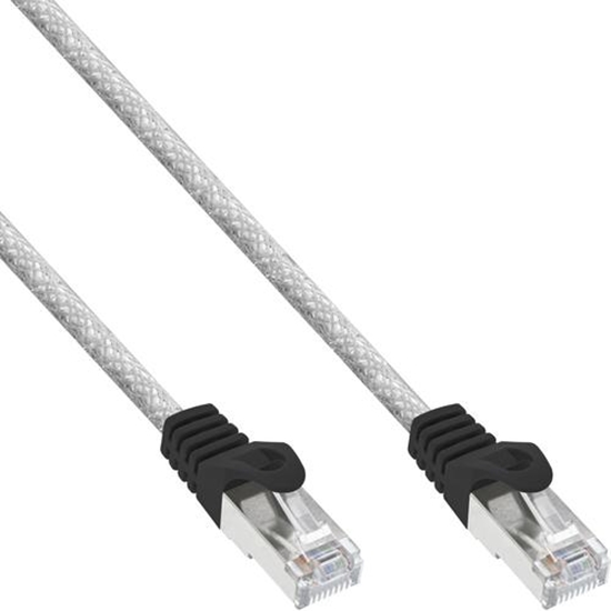 Picture of InLine Patchcord, Cat.5e, SF/UTP, 5m, przezroczysty (72505T)