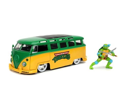 Attēls no Jada Toys Turtles 1962 VW Bus 1:24