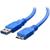 Изображение Kabel USB Techly USB-A - micro-B 2 m Niebieski (ICOC-MUSB3-A-020)