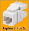 Picture of Keystone modulis CAT5E UTP var lietot ar SS-1xRJ45-PR vai SS-2xRJ45-PR